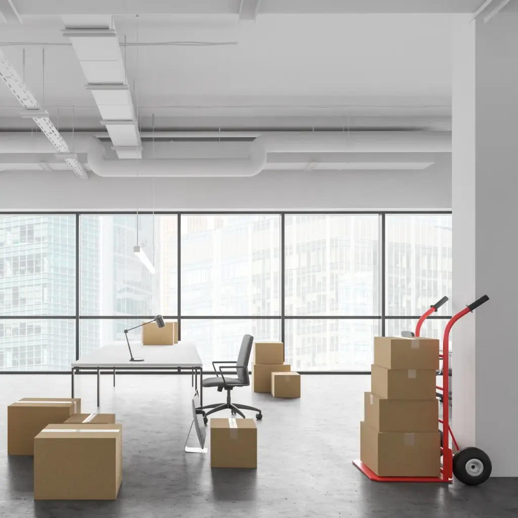 Commercial and Office Relocations by Thompson Moving and More